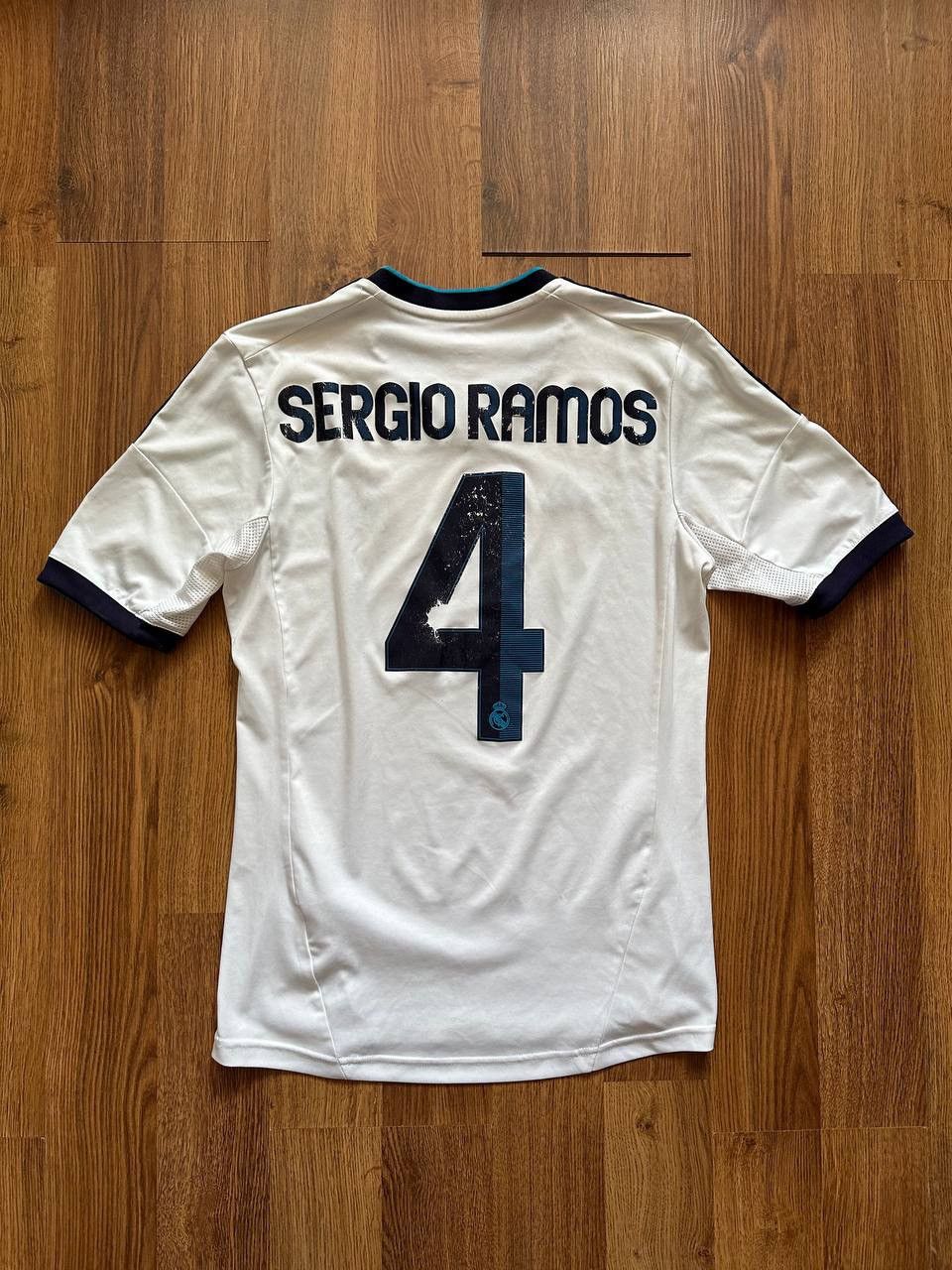 Adidas Real Madrid RamosJersey — Adidas / Bwin E— Archive Football Size US S / EU 44-46 / 1 - 5 Thumbnail