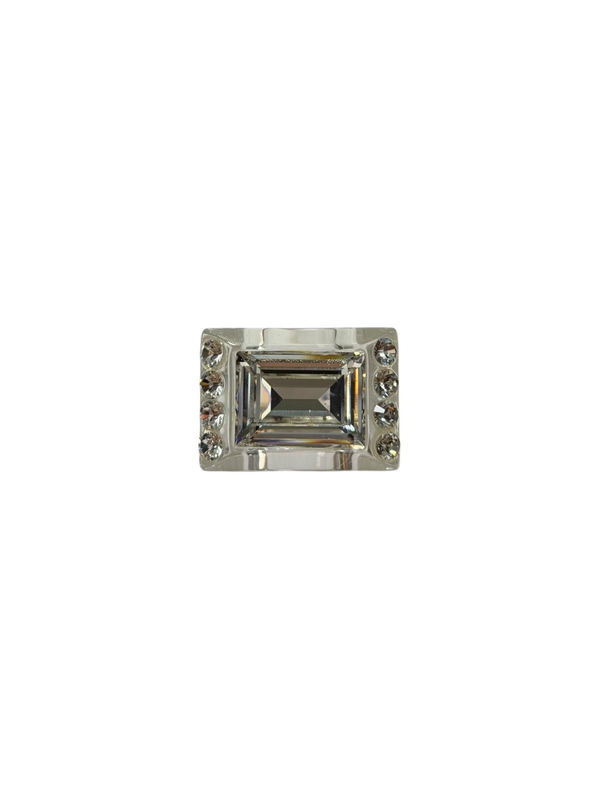Dior CHRISTIAN DIOR S/S 2004 Lucite Cocktail Ring Size ONE SIZE - 1 Thumbnail