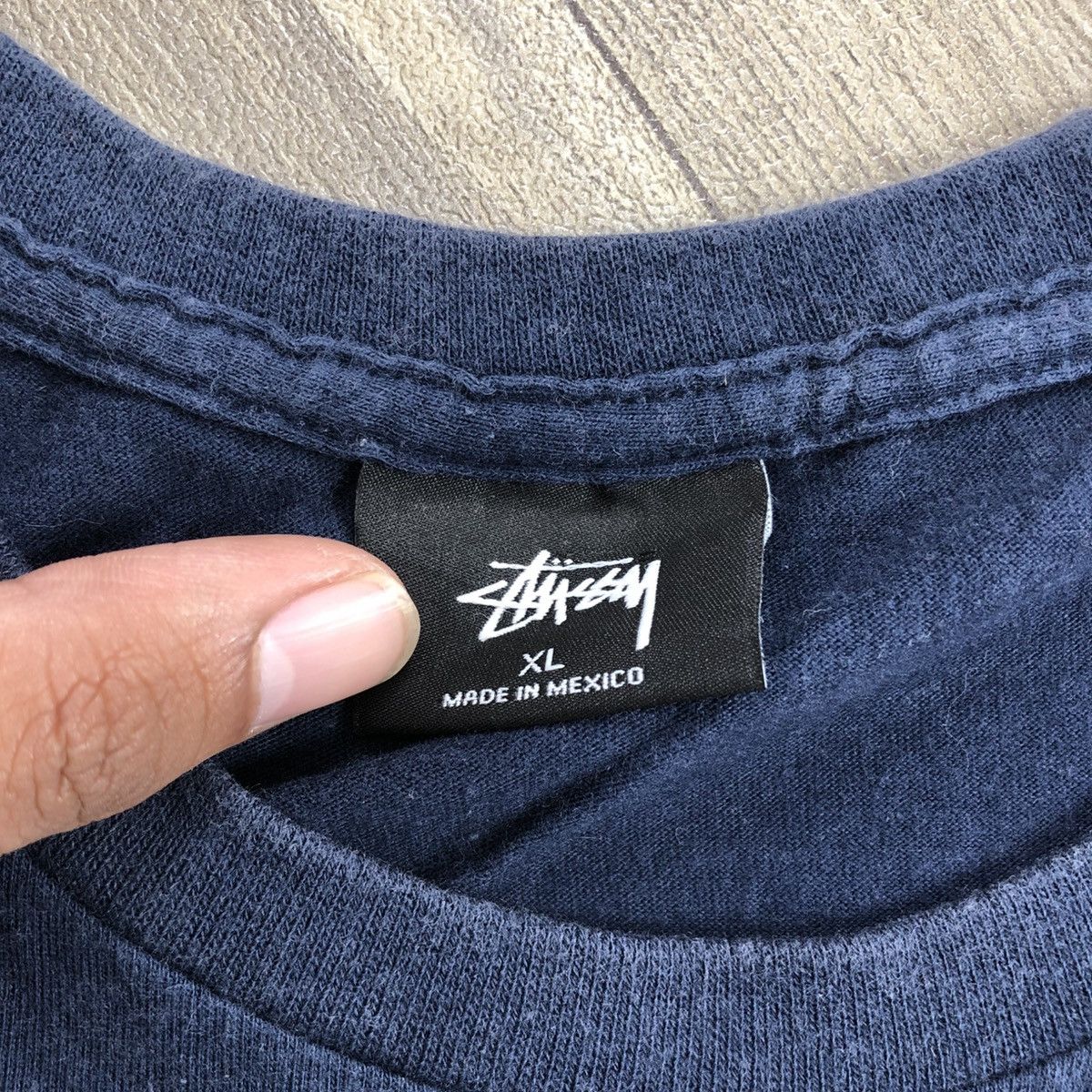 Stussy Vintage Stussy Shadowman Crown World Tour Iconic Skate Tee Size US XL / EU 56 / 4 - 4 Thumbnail