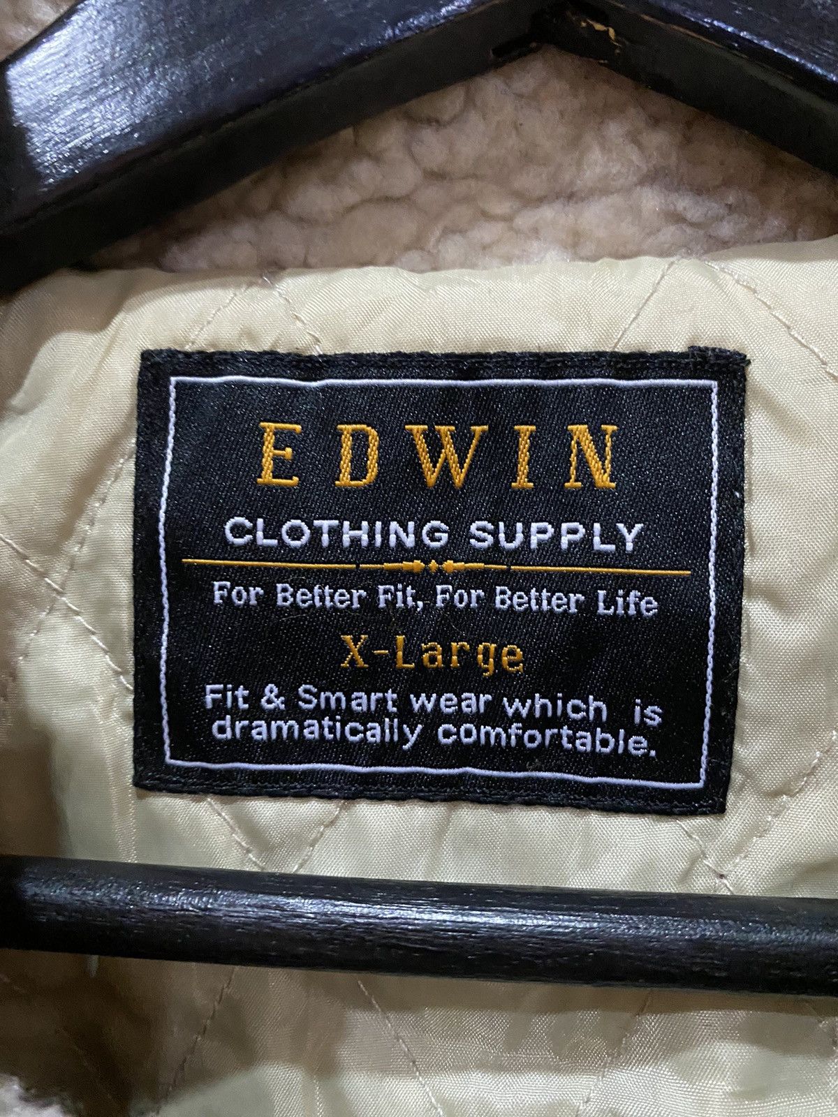 Edwin Edwin Clothing Supply Checked Sherpa Jacket - Men’s Fashion Size US L / EU 52-54 / 3 - 4 Thumbnail