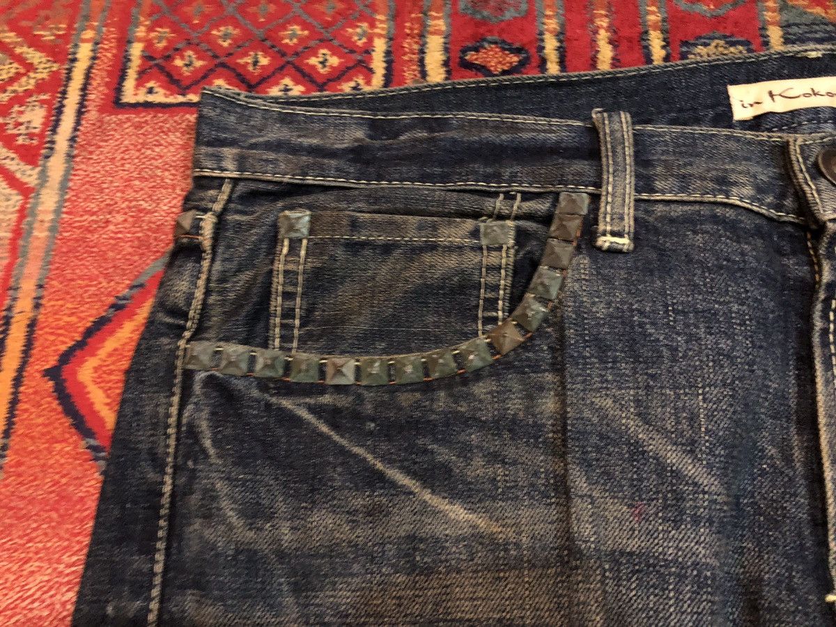 Japanese Brand In Kokomo Studded Denim Jeans Size US 36 / EU 52 - 6 Thumbnail