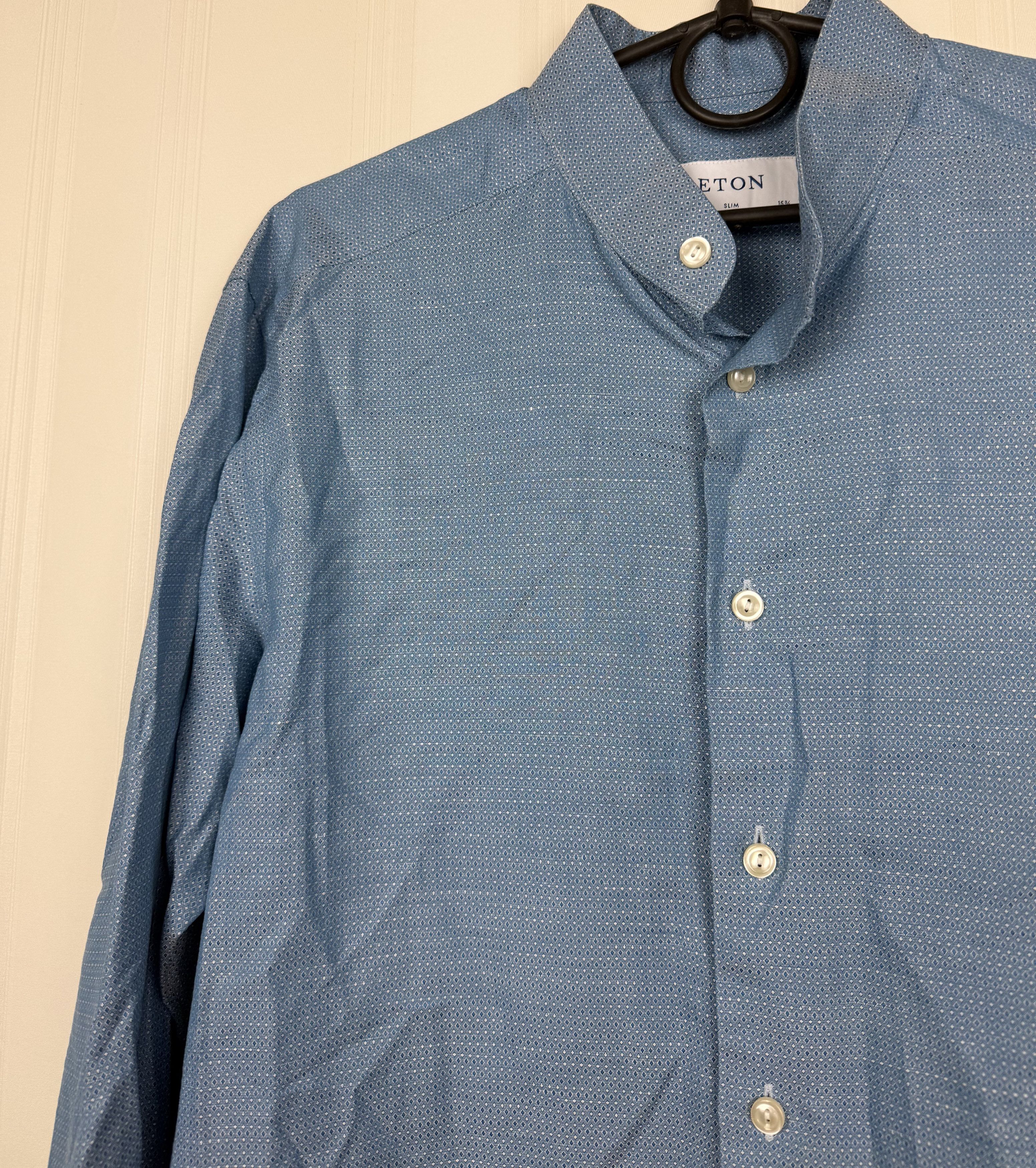 Eton Eton Slim Fit Dress Shirt Size 40 Size US M / EU 48-50 / 2 - 6 Thumbnail