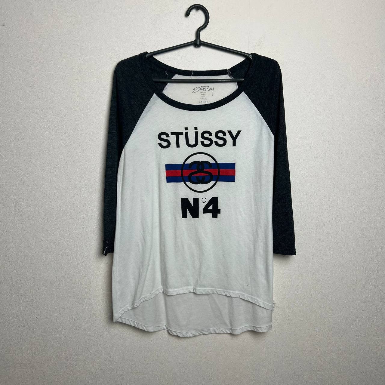 Stussy Vintage Stussy Big logo y2k opium streetwear longsleeve Size L / US 10 / IT 46 - 1 Thumbnail