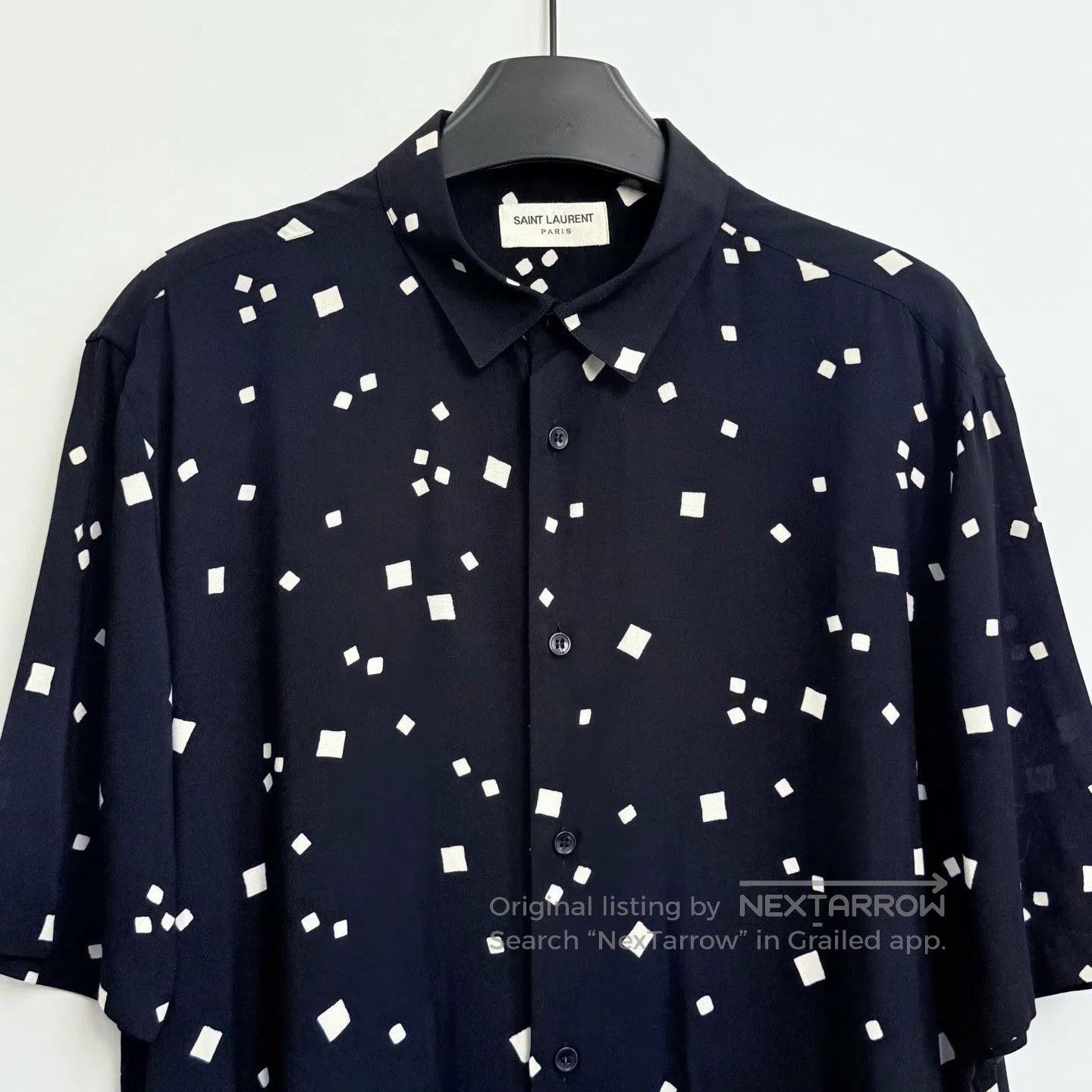 Saint Laurent Paris Saint Laurent Splatter Silk Short. Size US M / EU 48-50 / 2 - 2 Thumbnail