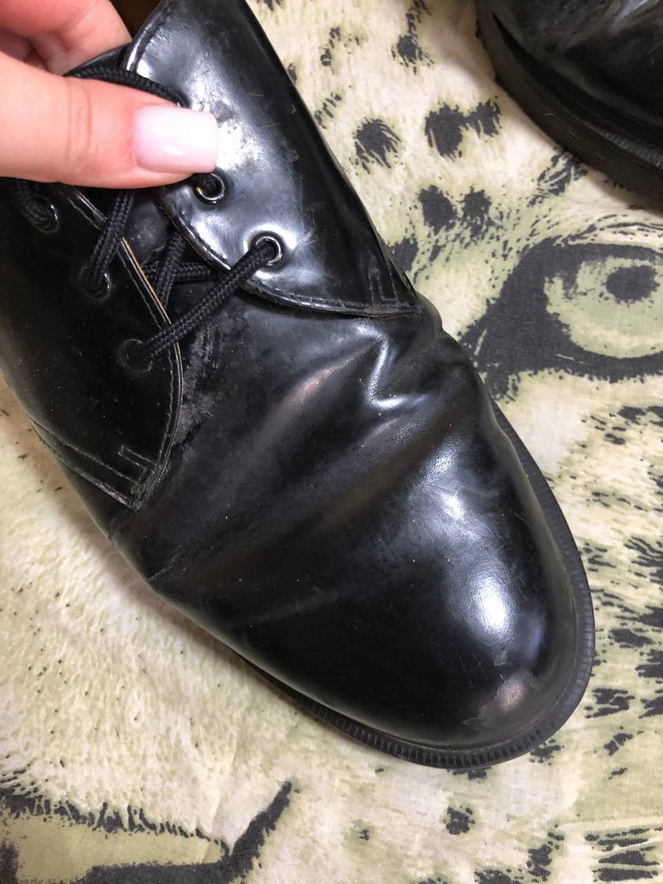 Dr. Martens Dr Martens Derby Shoes Black Leather vintage Size US 12 / EU 45 - 17 Thumbnail