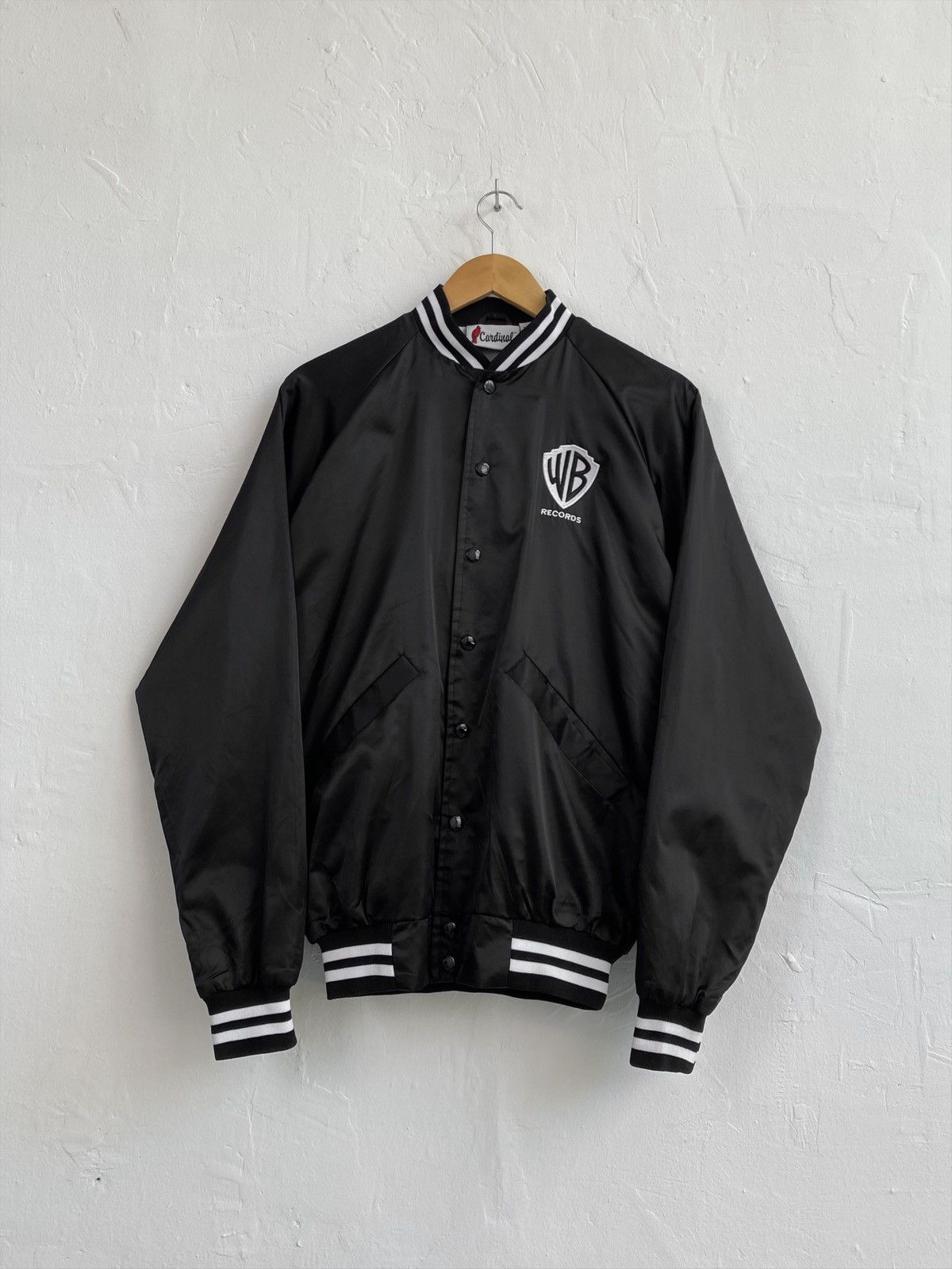 Vintage × Warner Bros Warner Bros Records Vintage Bomber Size US S / EU 44-46 / 1 - 1 Thumbnail