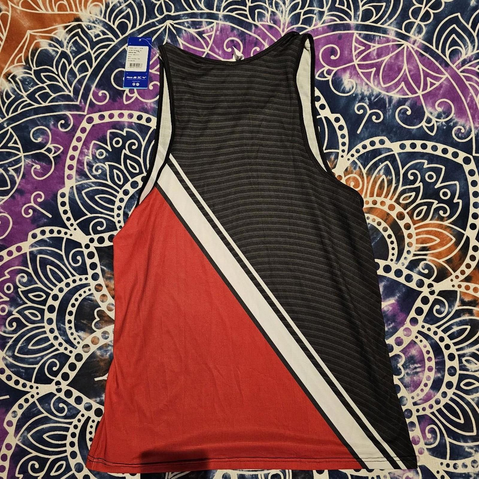 Mizuno Mizuno Men's Black and Red Atlanta Track Club Tank Top Size US S / EU 44-46 / 1 - 5 Thumbnail