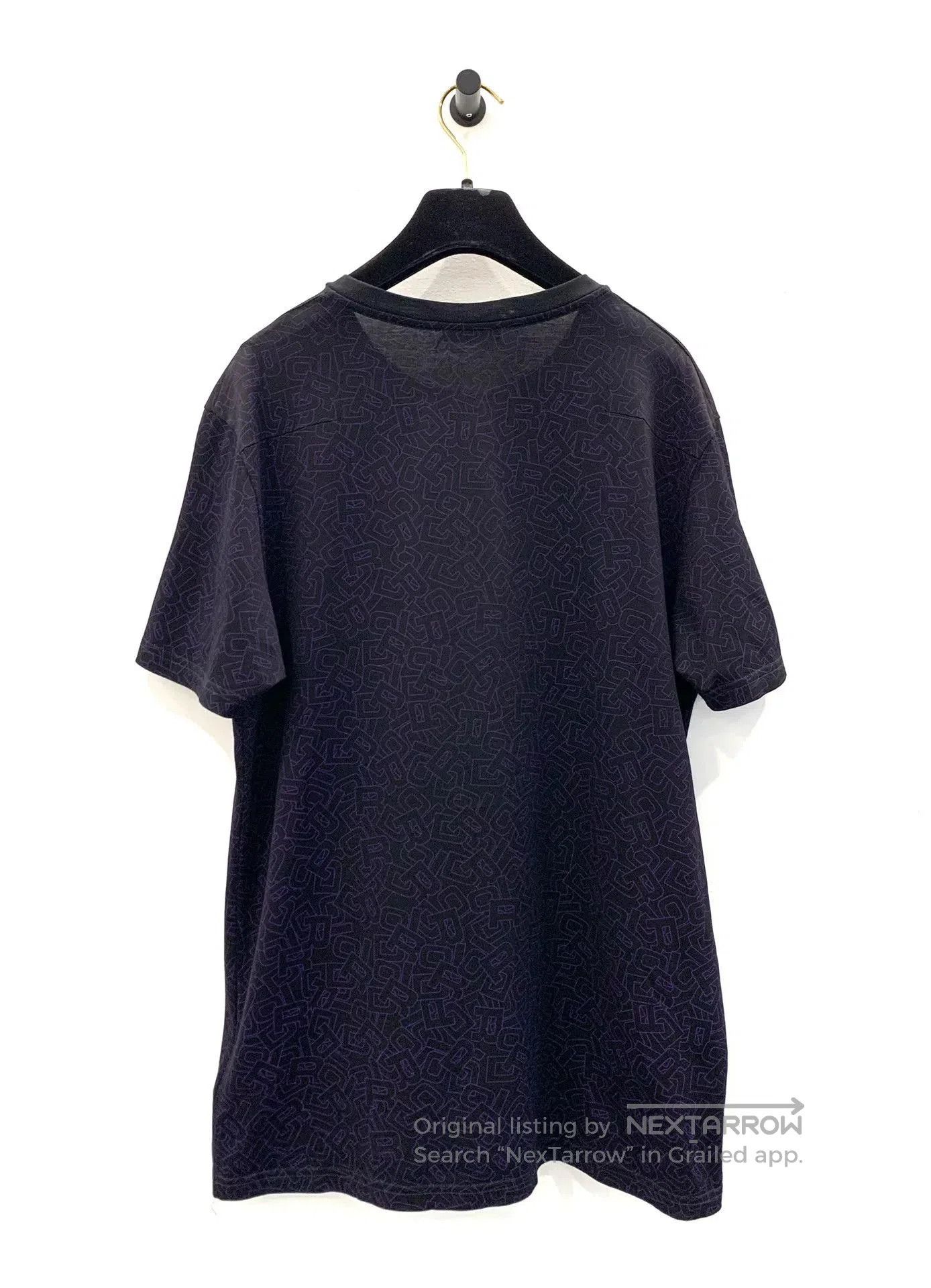 Dior Dior Purple Logo Bee Men's Short Sleeve Tee. Size US M / EU 48-50 / 2 - 2 Thumbnail