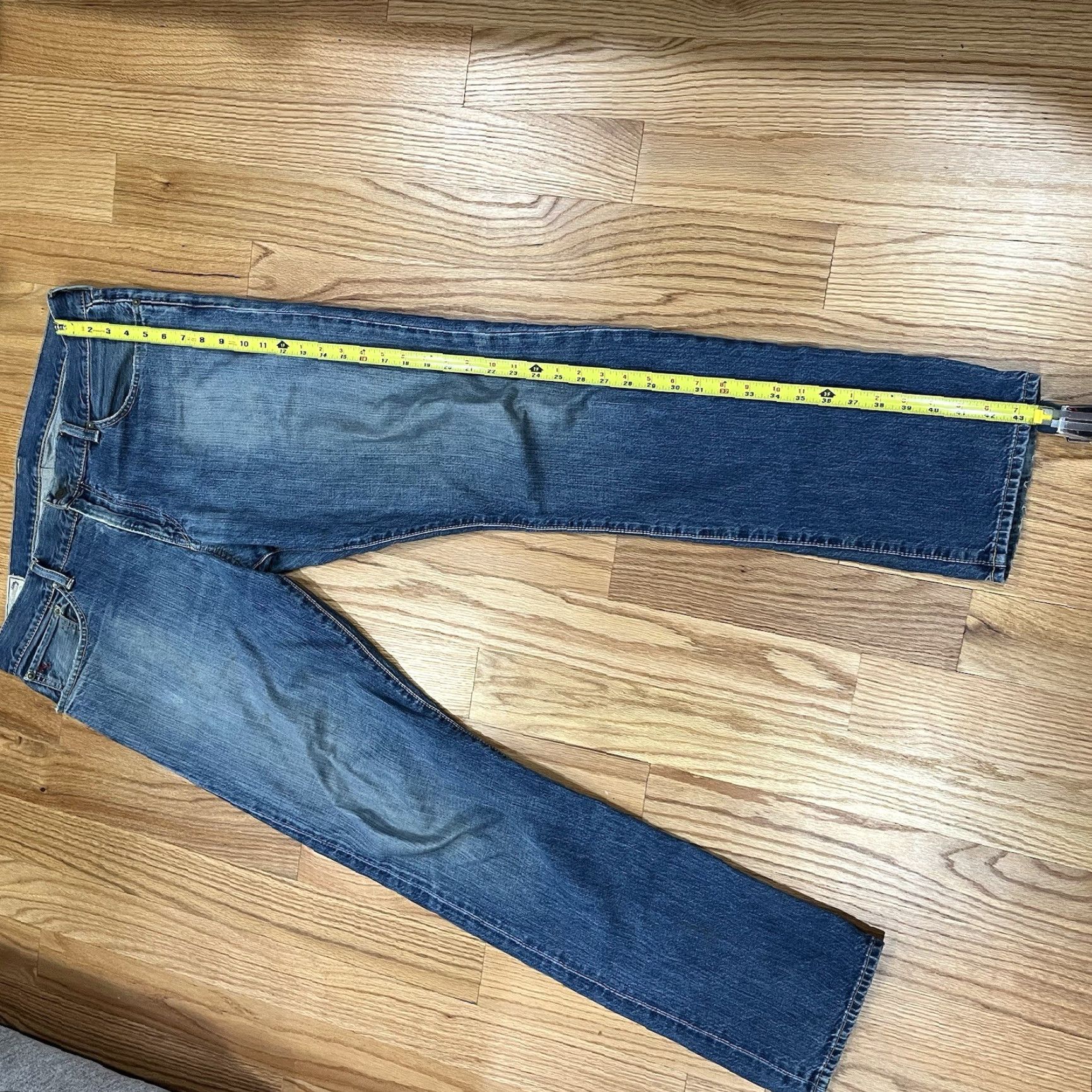 Polo Ralph Lauren Polo Ralph Lauren Hampton Straight Denim Jeans Men Size 36 x 34 Blue Cotton Denim 5-Pocket Design Regular Fit Mens Size US M / EU 48-50 / 2 - 5 Thumbnail