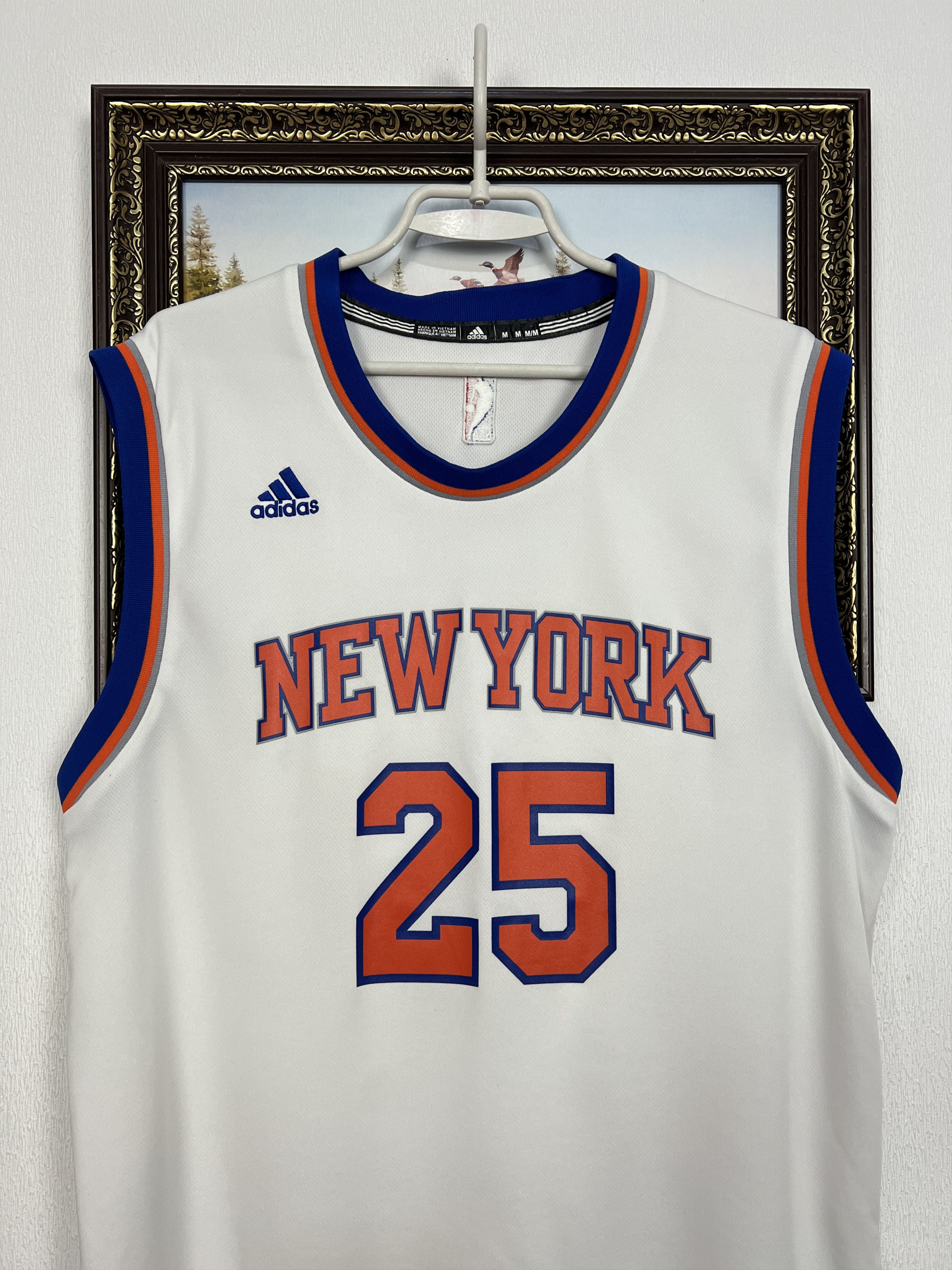 Adidas Vintage New York Knicks #25 Rose Jersey NBA Rare Shirt Size US M / EU 48-50 / 2 - 2 Thumbnail
