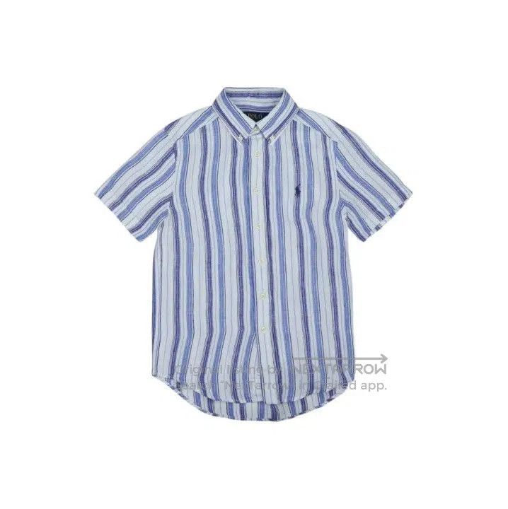 Polo Ralph Lauren Polo Ralph Lauren Kids Striped Short Sleeve Shirt. Size US L / EU 52-54 / 3 - 1 Thumbnail