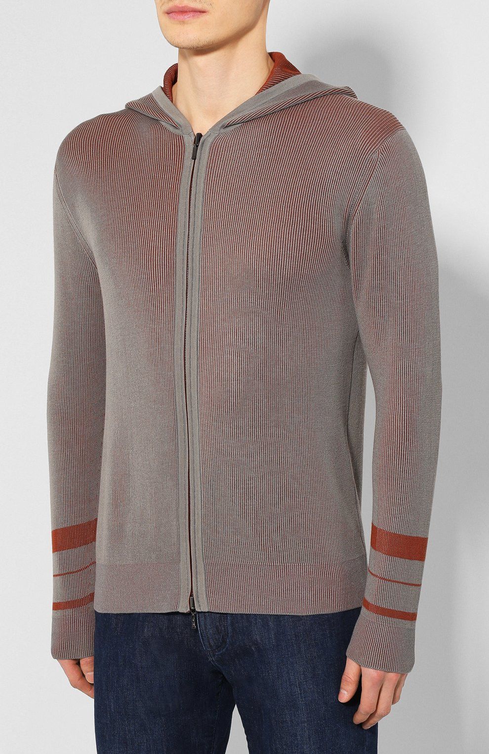 Loro Piana Loro piana reversible zip up hooded cardigan Size US L / EU 52-54 / 3 - 23 Thumbnail