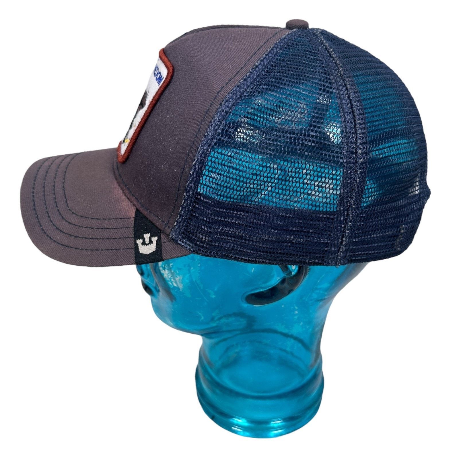 Goorin Bros. Goorin Bros The Freedom Eagle Trucker Hat Mens One Size Blue Size ONE SIZE - 2 Thumbnail