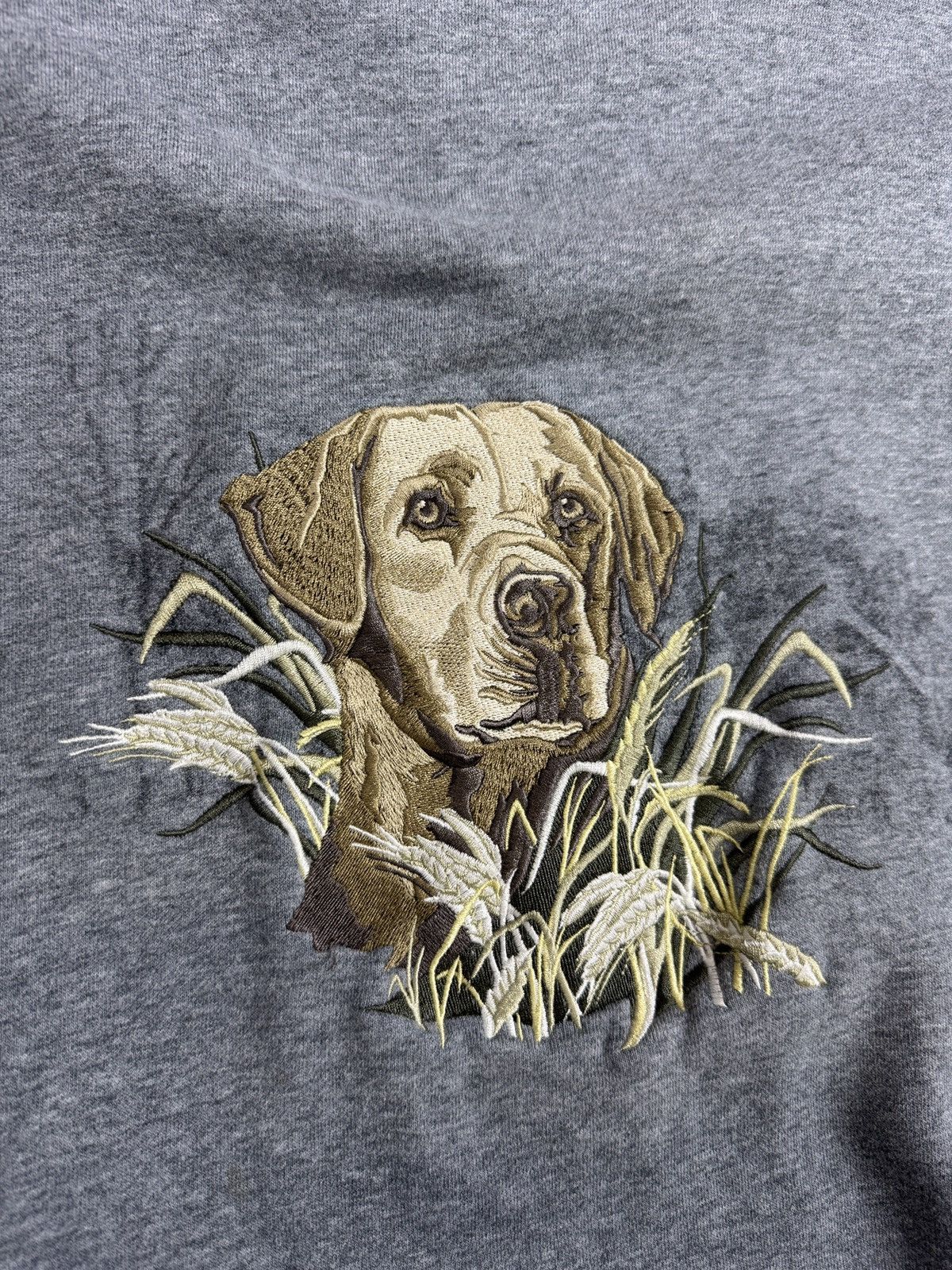 Vintage Vintage Dog Grey Crewneck Size US L / EU 52-54 / 3 - 6 Thumbnail