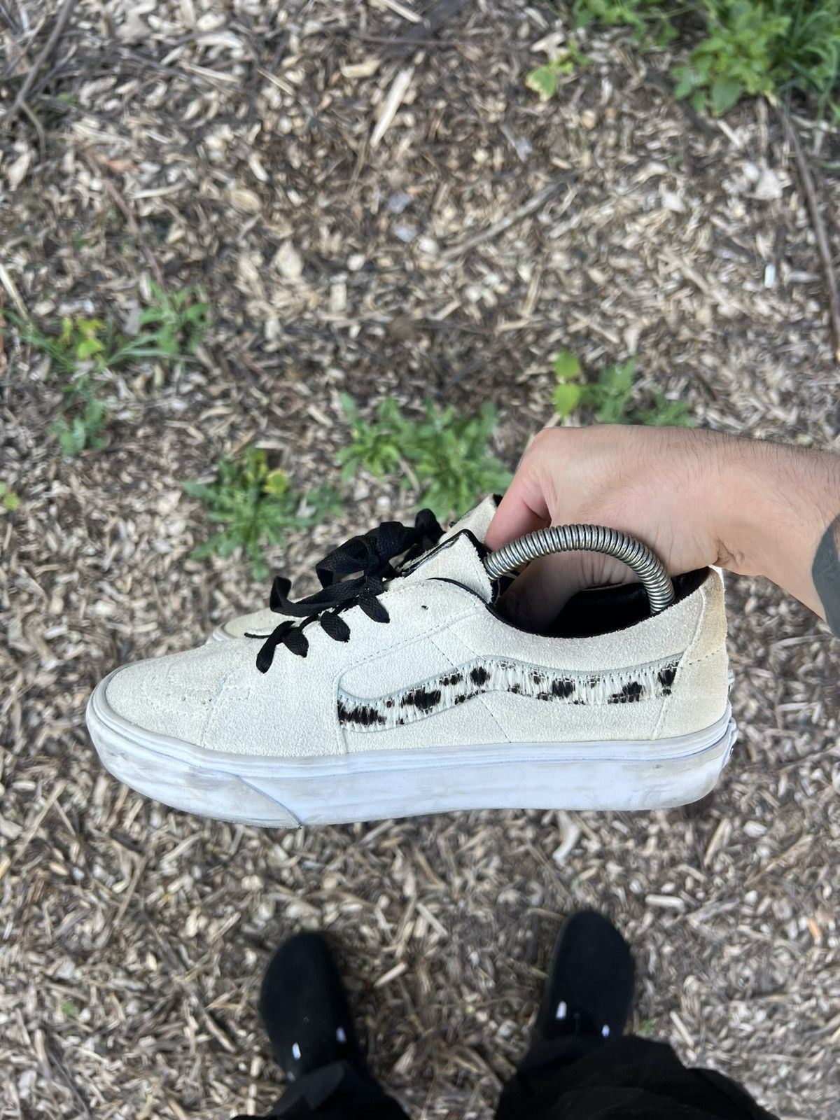 Vans VINTAGE VANS SK8 LOW SOFT MARSHMALLOW DALMATIAN DESIGNER Y2K Size US 7 / EU 40 - 1 Thumbnail