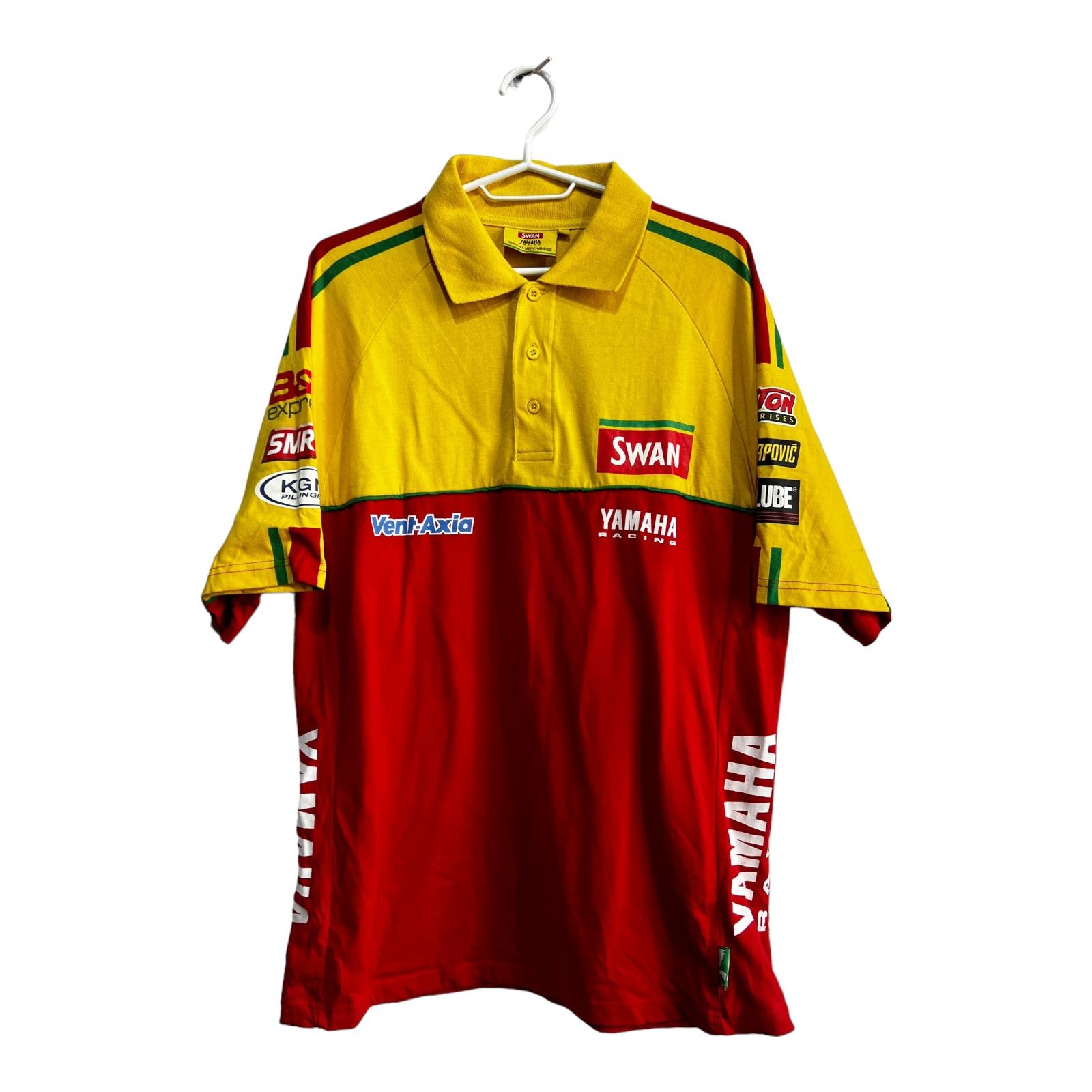Yamaha Vintage Swan Yamaha Racing Polo Shirt Size L Size US L / EU 52-54 / 3 - 1 Thumbnail