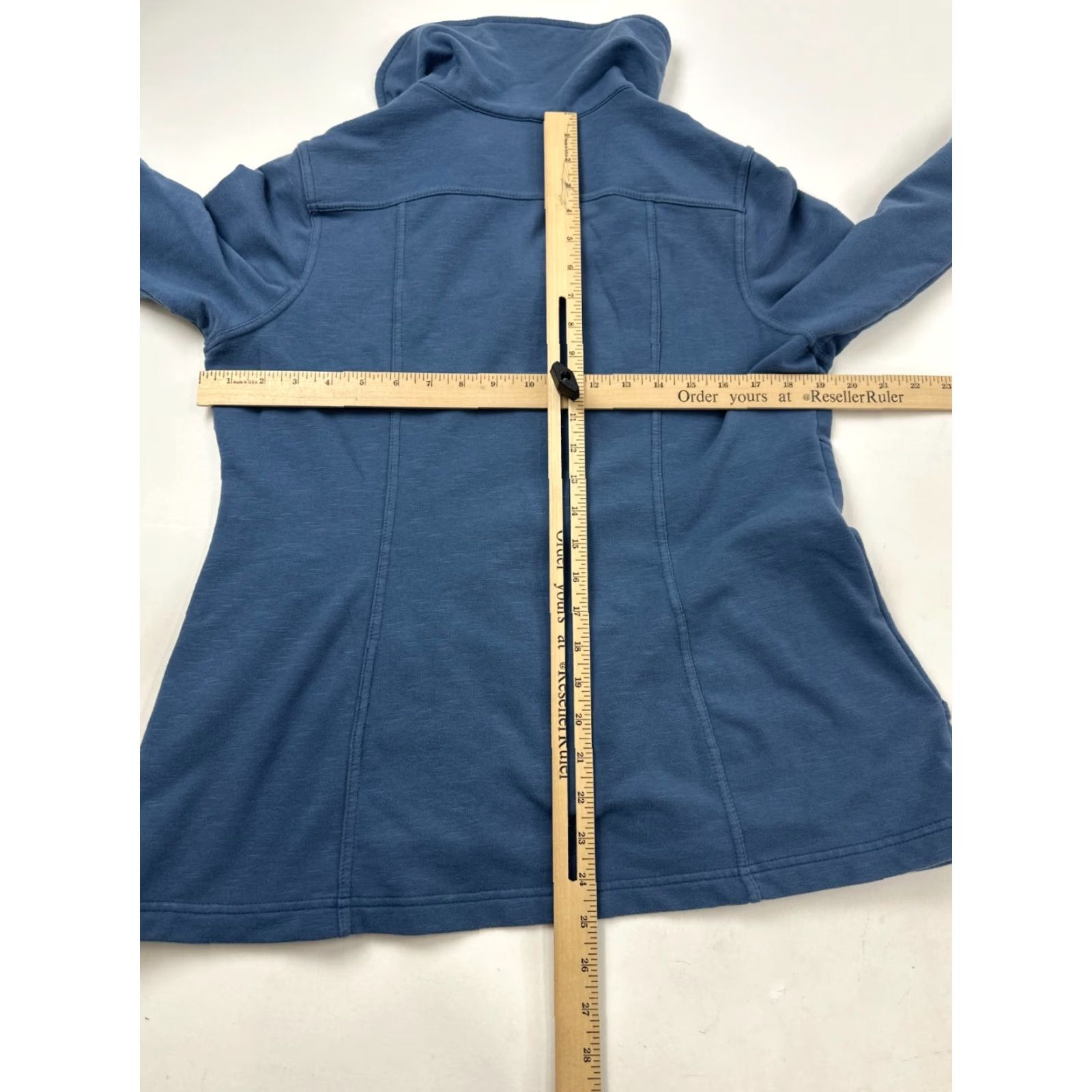 Royal Robbins Royal Robbins Jacket Womens Large Blue Cotton Casual Long Sleeve Full Zip Outdoor Size L / US 10 / IT 46 - 7 Thumbnail