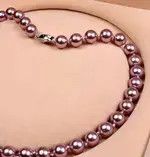 Japanese Brand Luxury Shine Lilac Natural Pearls Necklace Size ONE SIZE - 3 Thumbnail