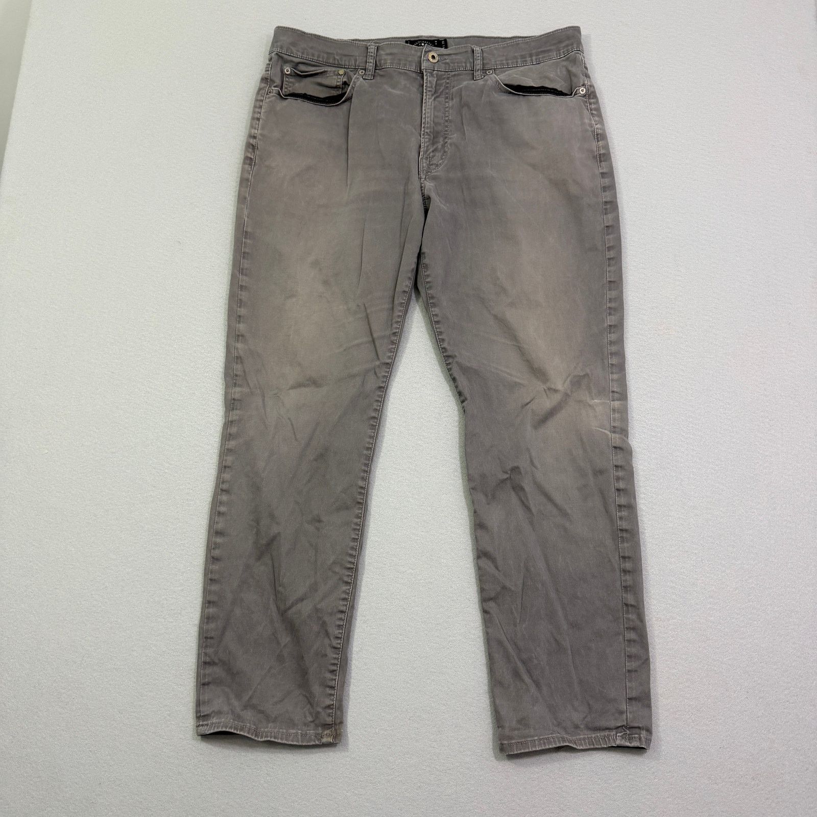 Lucky Brand Lucky Brand 121 Heritage Slim Jeans Men's 36x30 Gray Faded Size US 36 / EU 52 - 1 Thumbnail