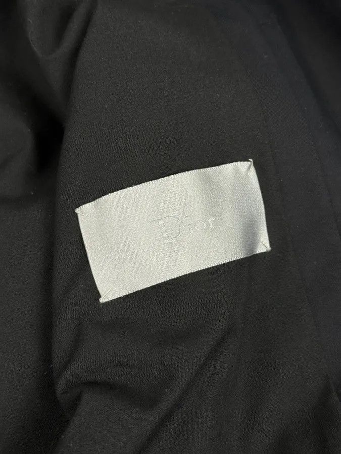 Dior 2010s Dior Black Contemporary Bomber Jacket by Kris Van Assche Size US M / EU 48-50 / 2 - 9 Thumbnail