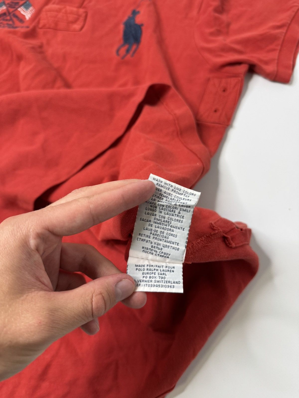 Hysteric Glamour Polo Ralph Lauren big pony Polo tee y2k chief keef swag usa Size US XL / EU 56 / 4 - 5 Thumbnail