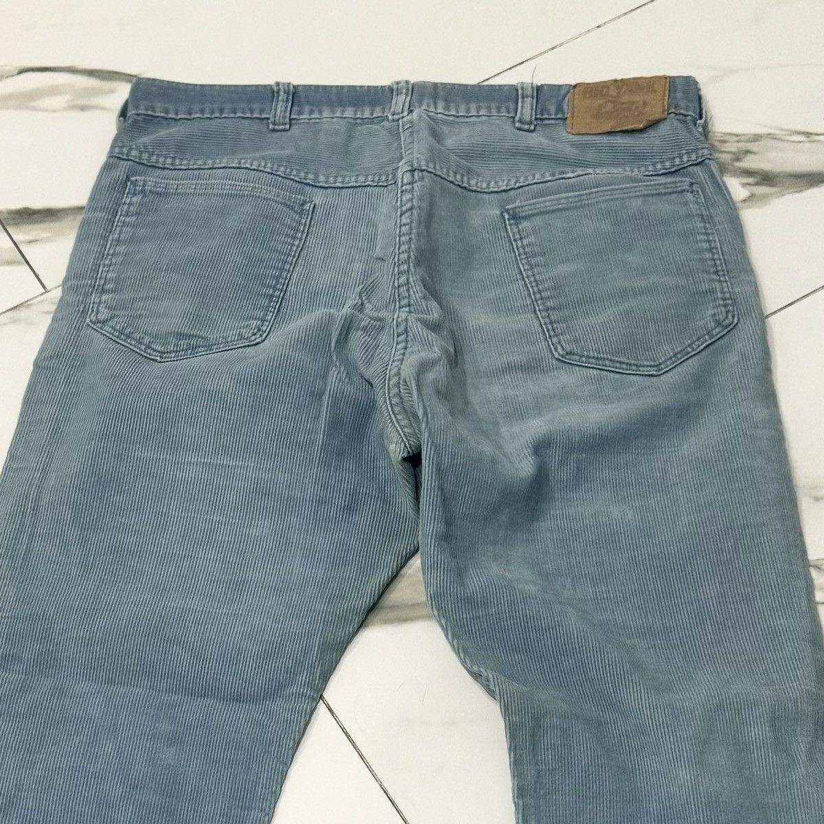Other VINTAGE 70s BLUE CORDUROY PANTS! Size US 34 / EU 50 - 7 Thumbnail
