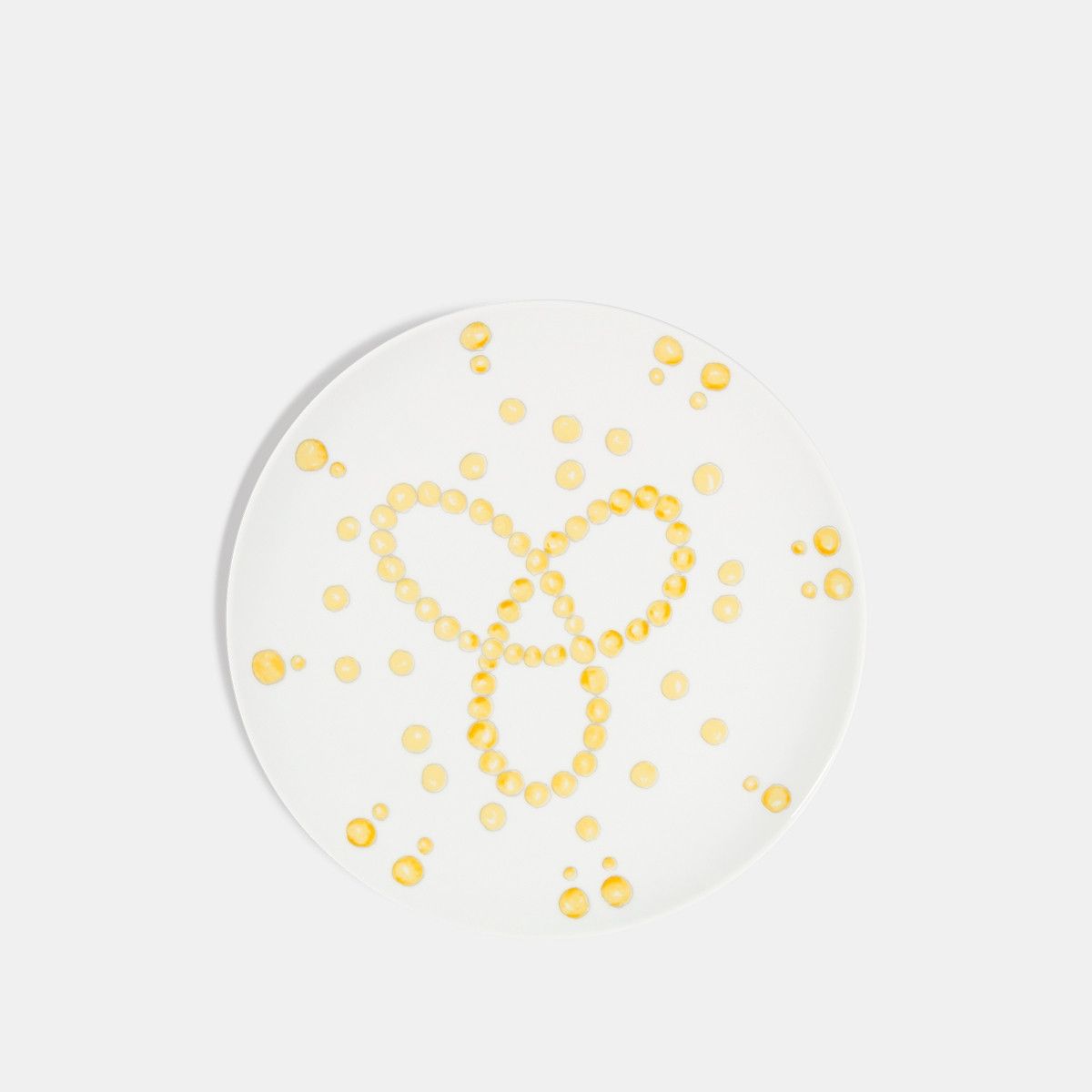 Dior o1bcso1str0226 Size:OS/Dessert Plate in White/Golden Size ONE SIZE - 1 Thumbnail