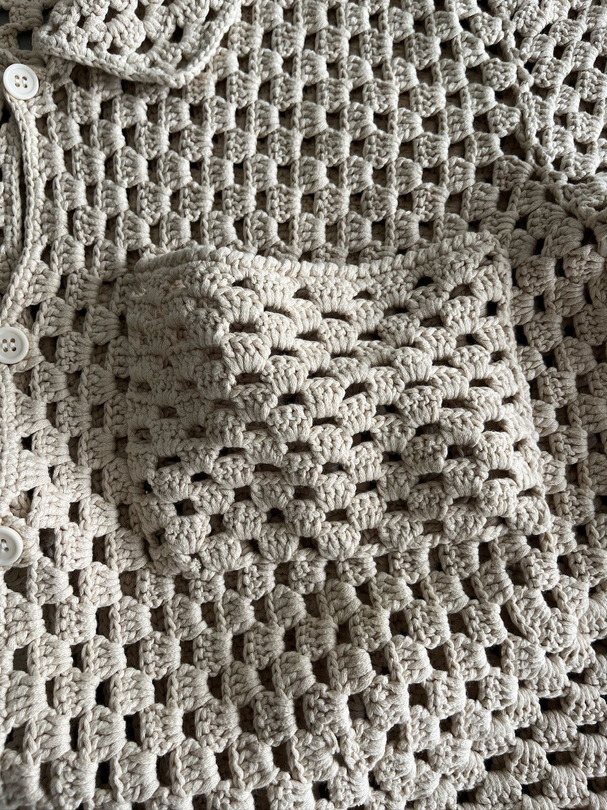 No Maintenance No Maintenance Mesh Crochet Shirt (unisex) Size US XS / EU 42 / 0 - 7 Thumbnail
