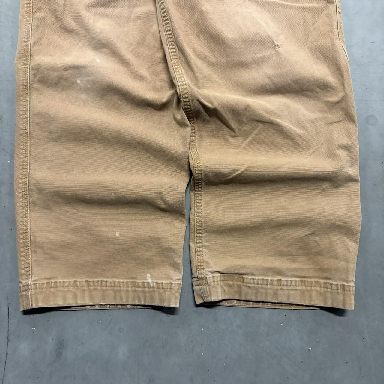 Vintage Crazy Vintage Y2K/2000s Baggy Tan Khaki Cargo Pannts! Size US 32 / EU 48 - 5 Thumbnail