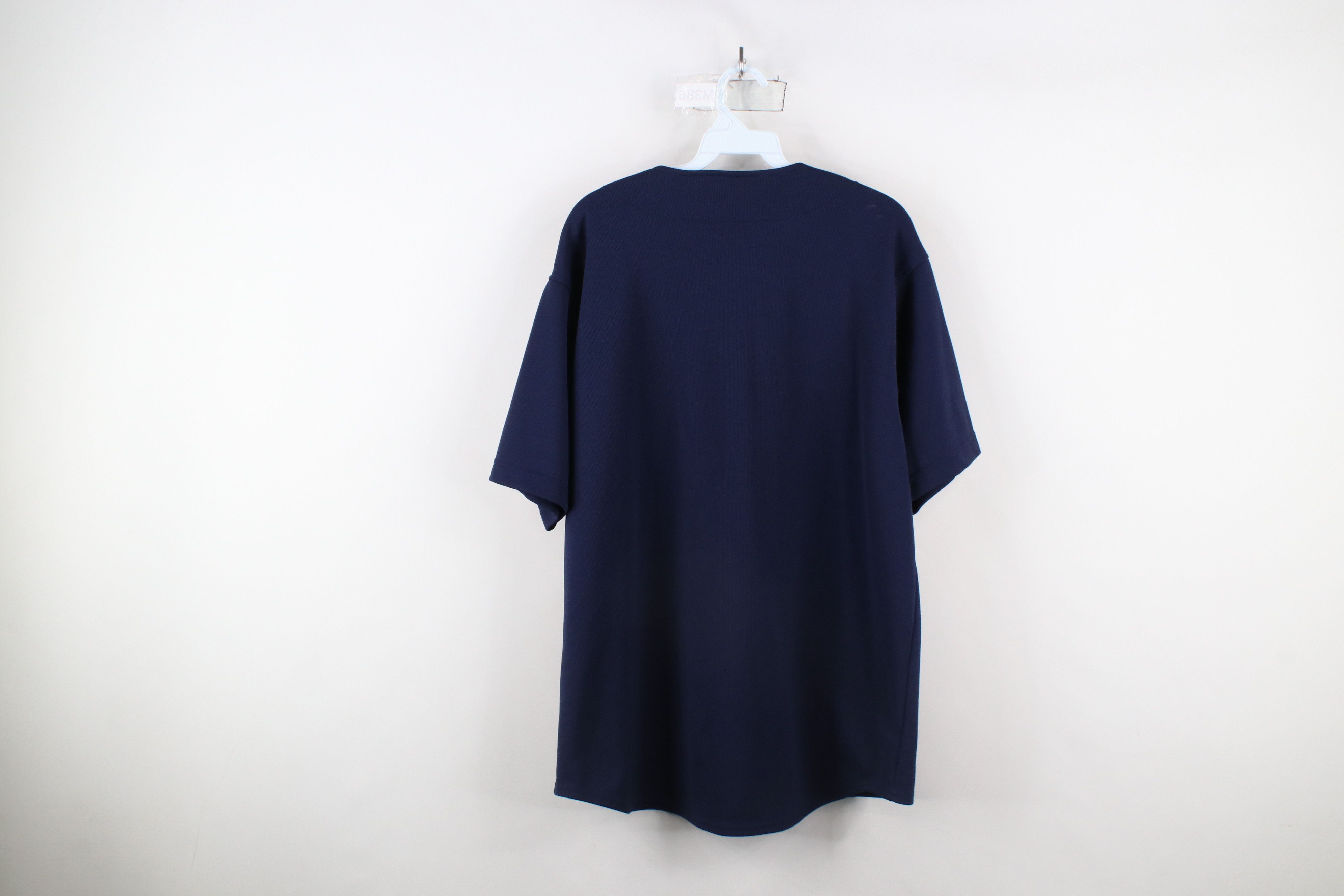 Big Dogs × Vintage Vintage 90s Big Dogs Short Sleeve Baseball Jersey Blue USA Size US L / EU 52-54 / 3 - 9 Thumbnail
