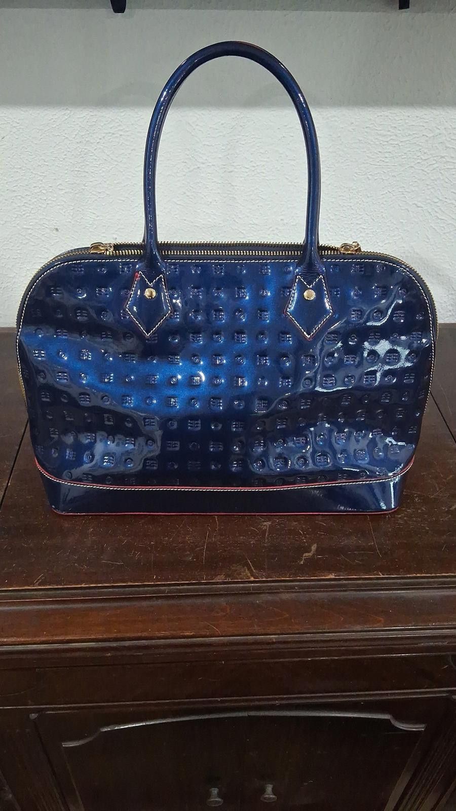 Other Arcadia Patent Leather Embossed Satchel – Made in Italy Size ONE SIZE - 1 Thumbnail