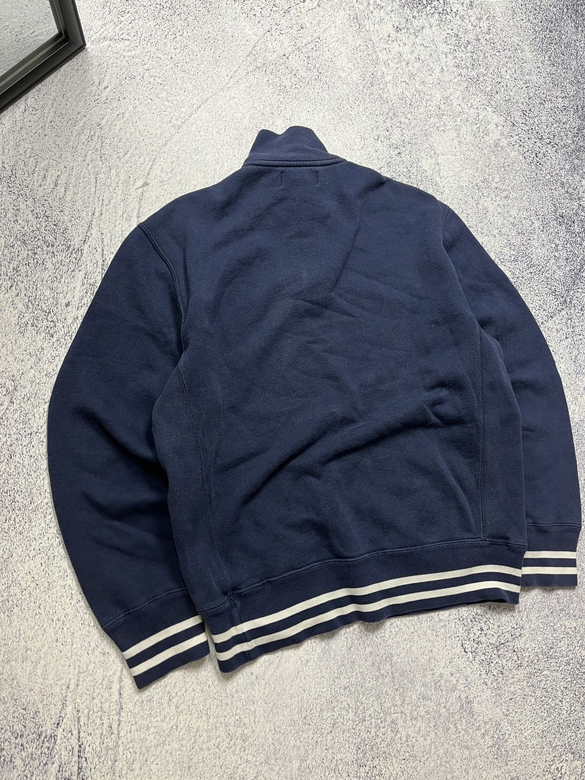 Polo Ralph Lauren 💥 Vintage Polo Ralph Lauren Pwing Stadium Sweater Halfzip Size US M / EU 48-50 / 2 - 9 Thumbnail