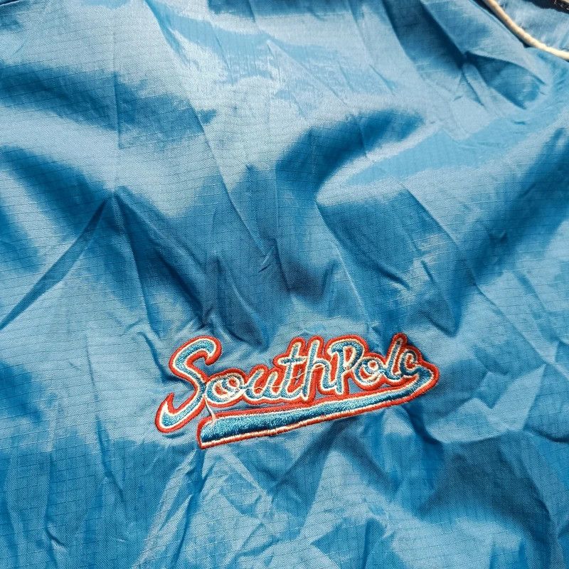 Southpole Vintage 90s Rare Southpole Blue Light Jacket Big Logo M Size US M / EU 48-50 / 2 - 7 Thumbnail