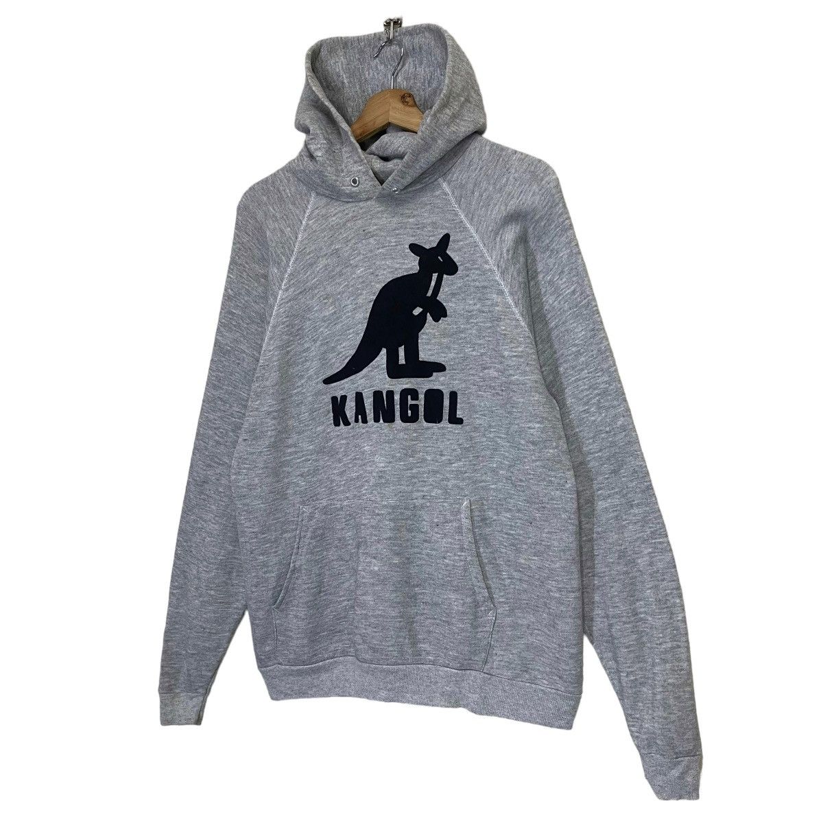 Kangol Vintage 80s Kangol Big Logo Hoodie Size US M / EU 48-50 / 2 - 3 Thumbnail