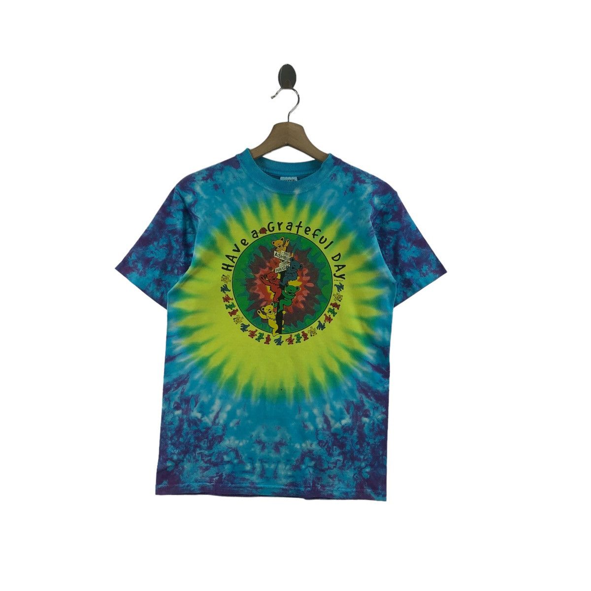 Grateful Dead × Vintage Pick!! Vtg 1998 GRATEFUL DEAD Tie Dye Top Tee Tshirt Size US S / EU 44-46 / 1 - 1 Thumbnail