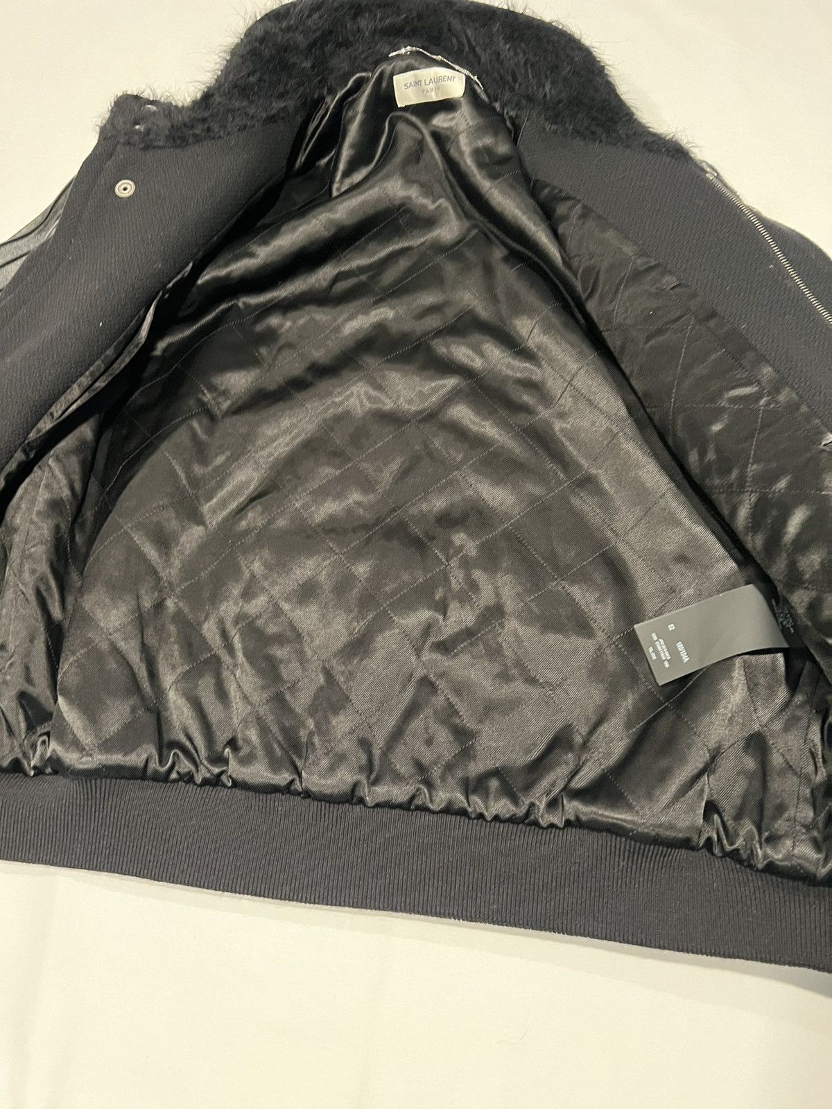 Saint Laurent Paris Saint Laurent mens Teddy bomber jacket. 52/42. $3900 Size US L / EU 52-54 / 3 - 12 Thumbnail