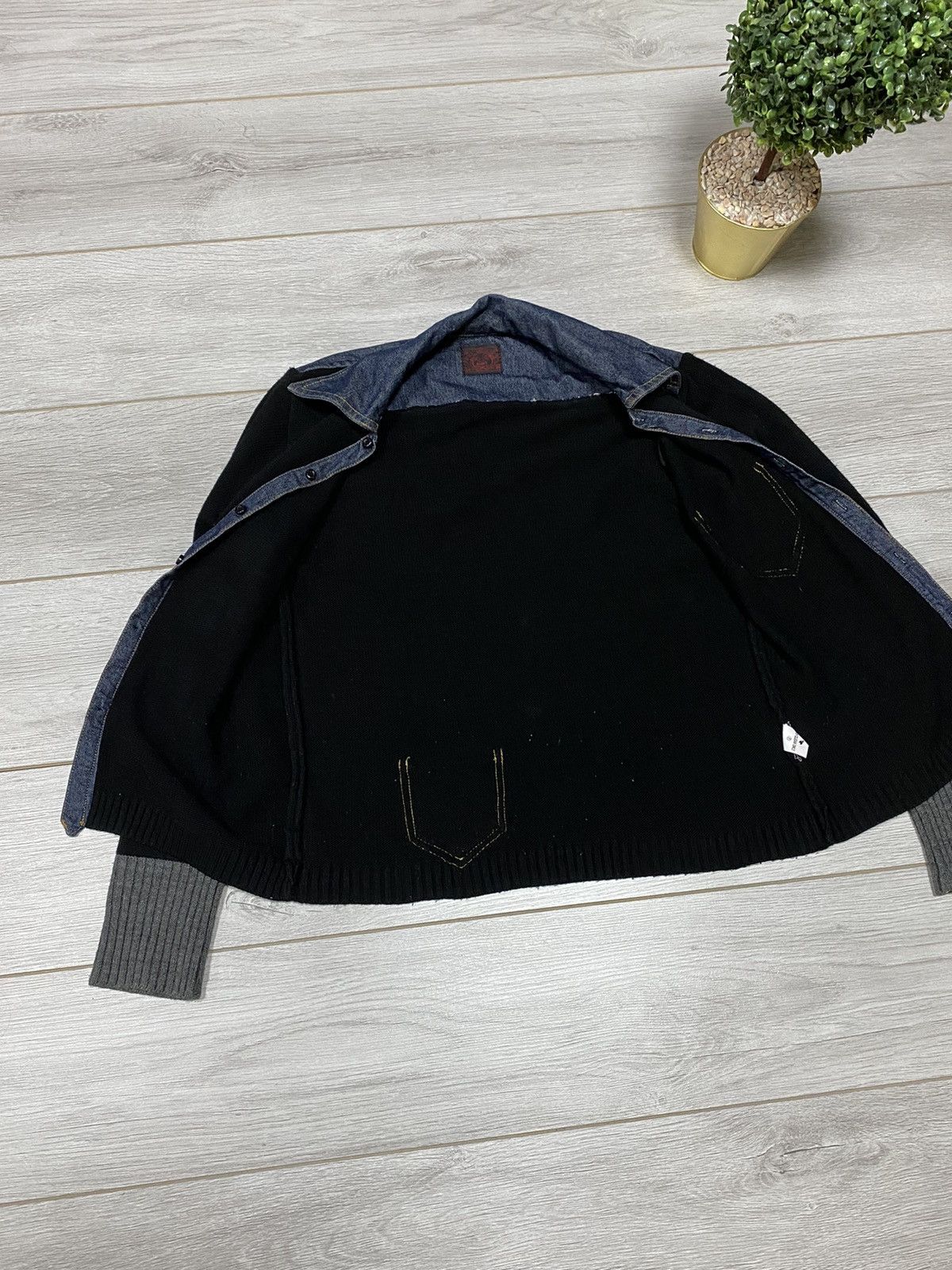 Evisu Evisu wool denim RARE seagull shirt buttons pocket Size US M / EU 48-50 / 2 - 6 Thumbnail