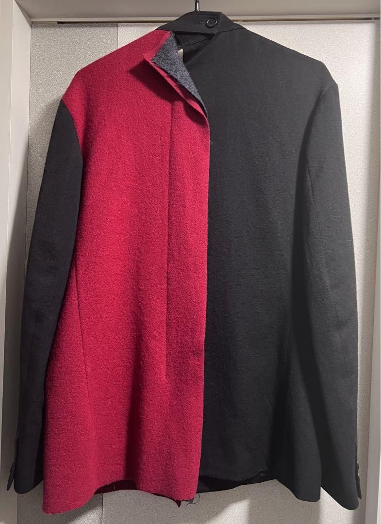 Yohji Yamamoto Yohji Yamamoto Pour Homme 15AW Docking Wool JKT Size US M / EU 48-50 / 2 - 4 Thumbnail
