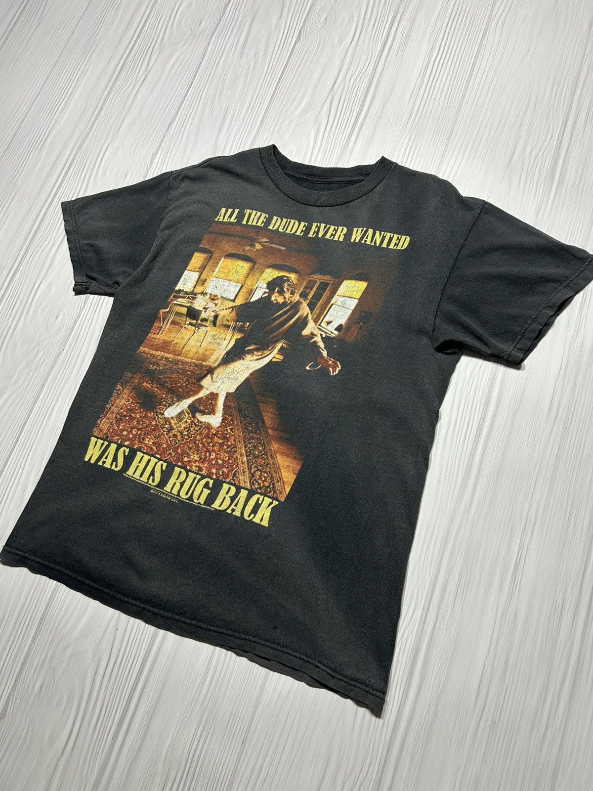 Vintage Vintage Big Lebowski All The Dude Ever Wanted T-Shirt Size US M / EU 48-50 / 2 - 2 Thumbnail