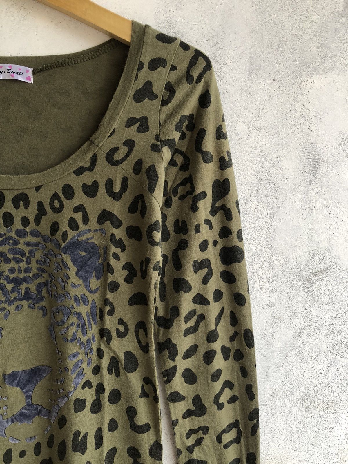 Hysteric Glamour Y2k gothic leopard in the sky longslevee Tee Size M / US 6-8 / IT 42-44 - 3 Thumbnail
