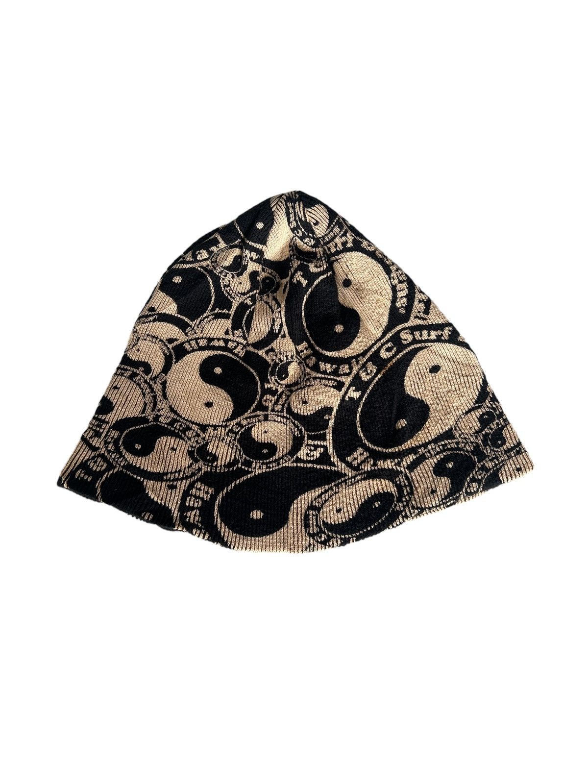 Japanese Brand × Kapital × Vintage Vintage T&C Surf hawaii Full Print RaRe Design Beanie Hats☠️🎌 Size ONE SIZE - 4 Thumbnail