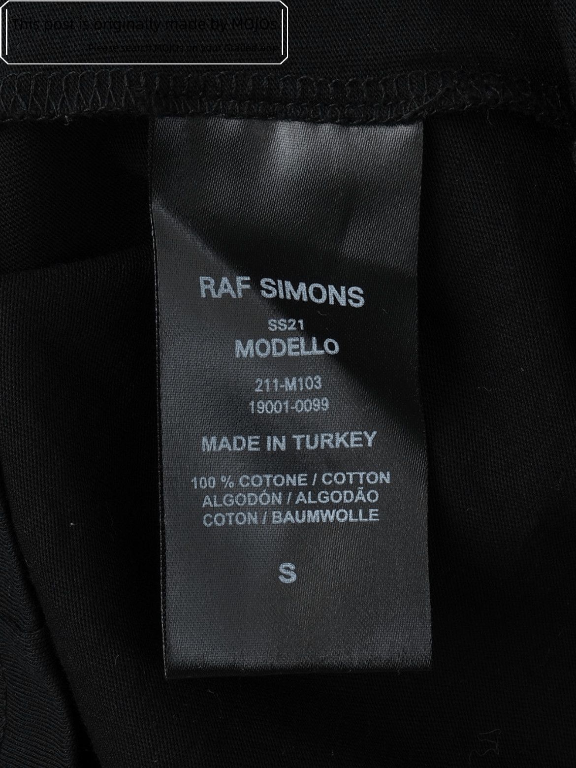 Raf Simons Raf Simons 21SS Patches Tee Size US S / EU 44-46 / 1 - 6 Thumbnail