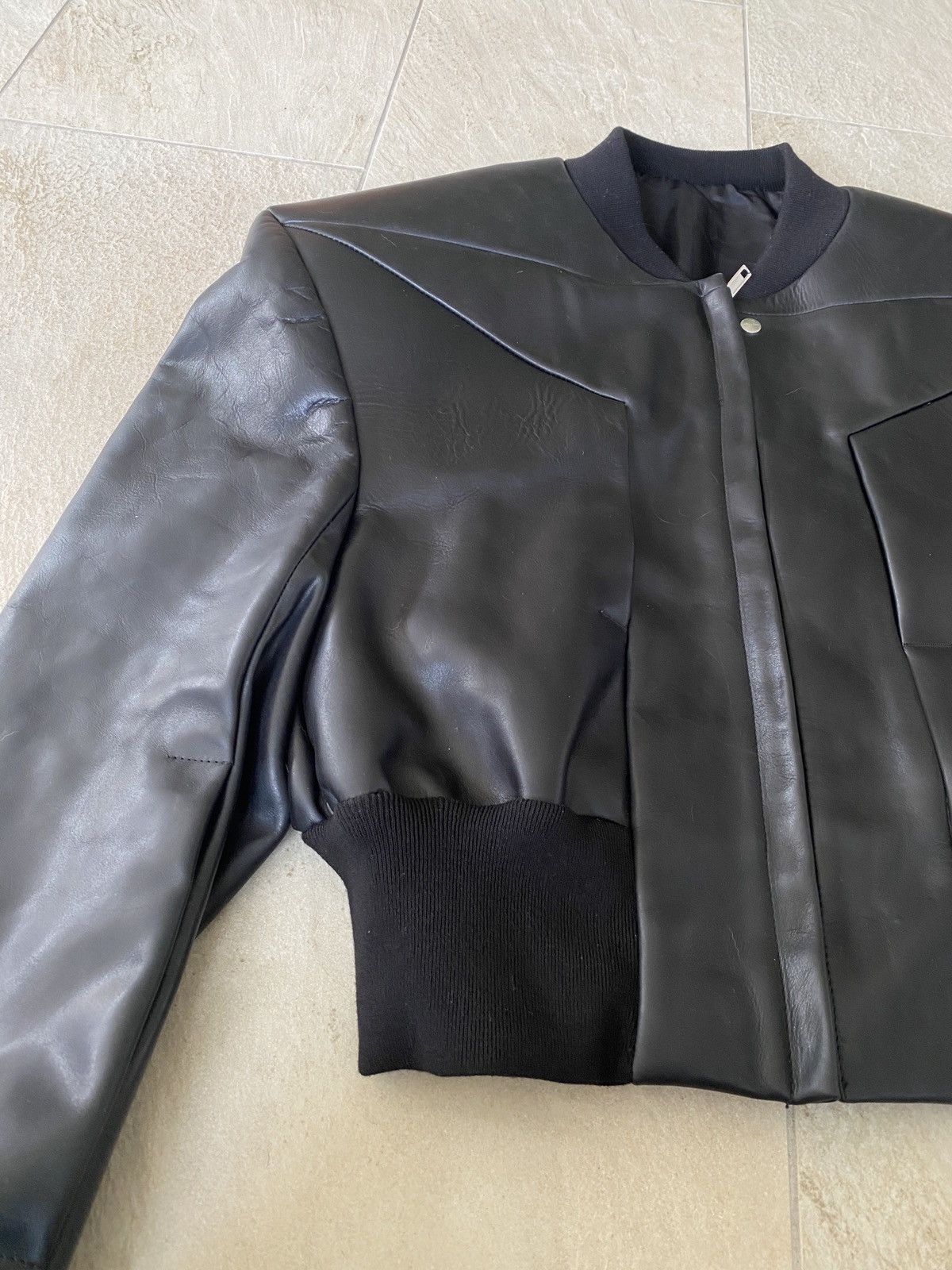 Rick Owens Rick Owens Edfu Flight Tatlin leather jacket Size US XL / EU 56 / 4 - 21 Thumbnail