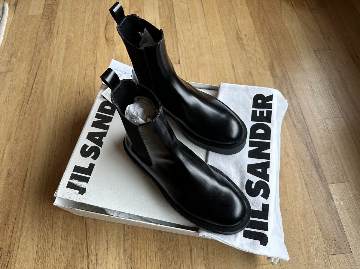 Jil Sander Jil Sander Round Toe Chelsea Boot Size US 10 / EU 43 - 15 Thumbnail