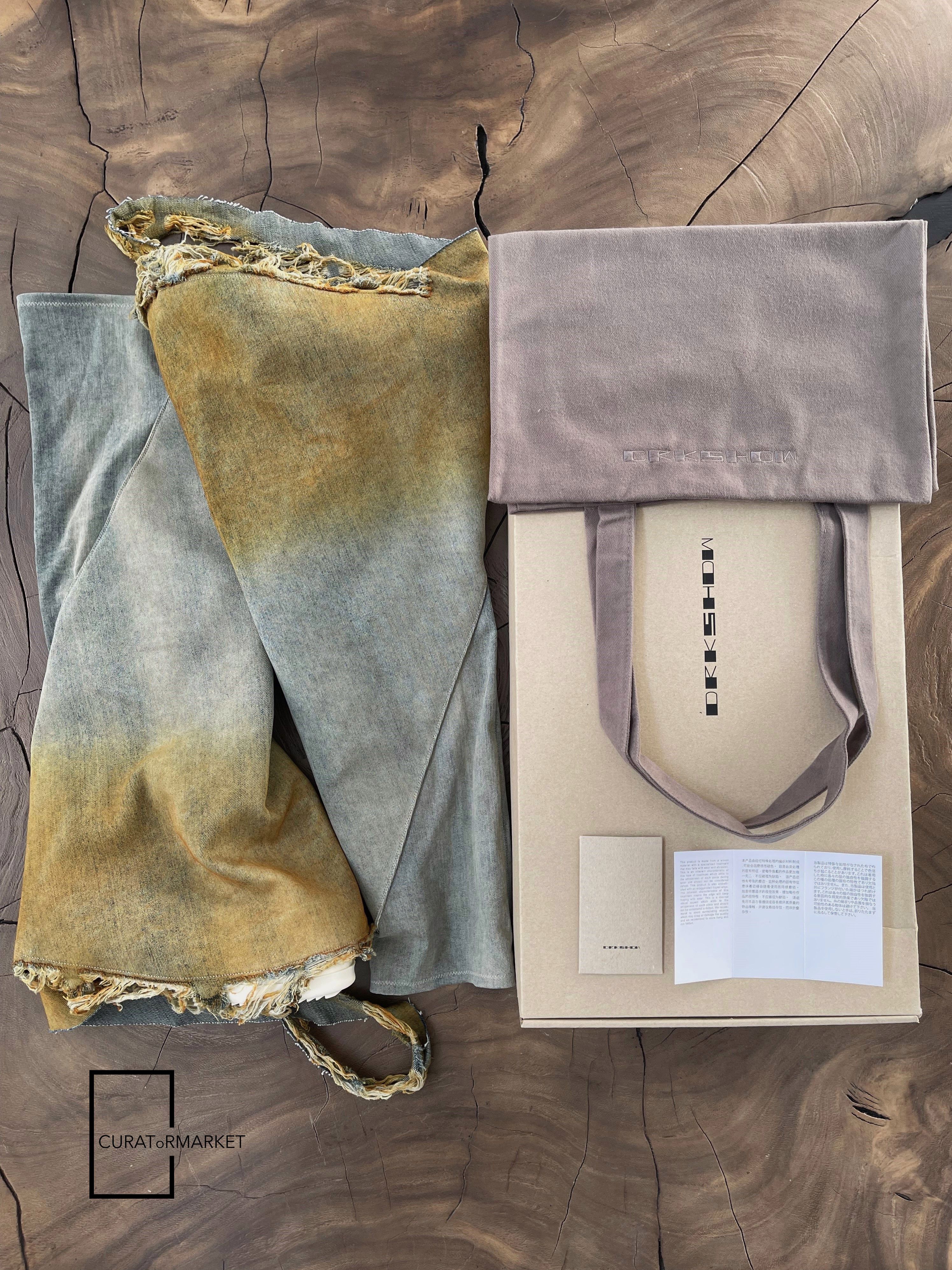 Rick Owens Drkshdw GRAIL RARE EU45 Orange Degrade Fetish Ramone Sock Boot SS24 Size US 12 / EU 45 - 2 Thumbnail