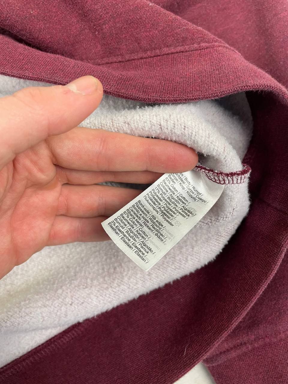 Lacoste Lacoste Sport Sweatshirt Men Size 2XL Burgundy Size US XXL / EU 58 / 5 - 8 Thumbnail