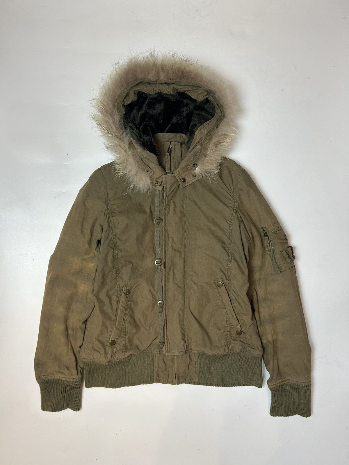Japanese Brand × Majestic MAJESTIC LEGON FAUX FUR HOODIE JACKET Size US M / EU 48-50 / 2 - 1 Thumbnail