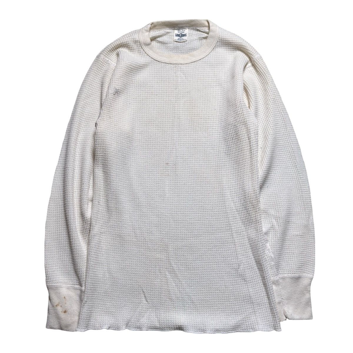 Other Vintage 60s 70s JE Morgan Waffle Knit Thermal Shirt M D Size US M / EU 48-50 / 2 - 1 Thumbnail