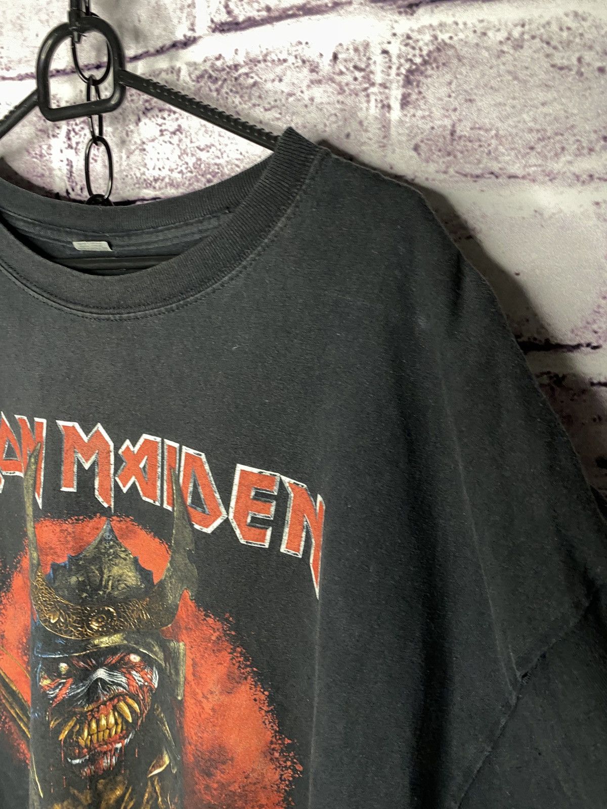 Iron Maiden Men's T-Shirt Iron Maiden Rock Band Japanese Samurai Tee Size US XXL / EU 58 / 5 - 3 Thumbnail