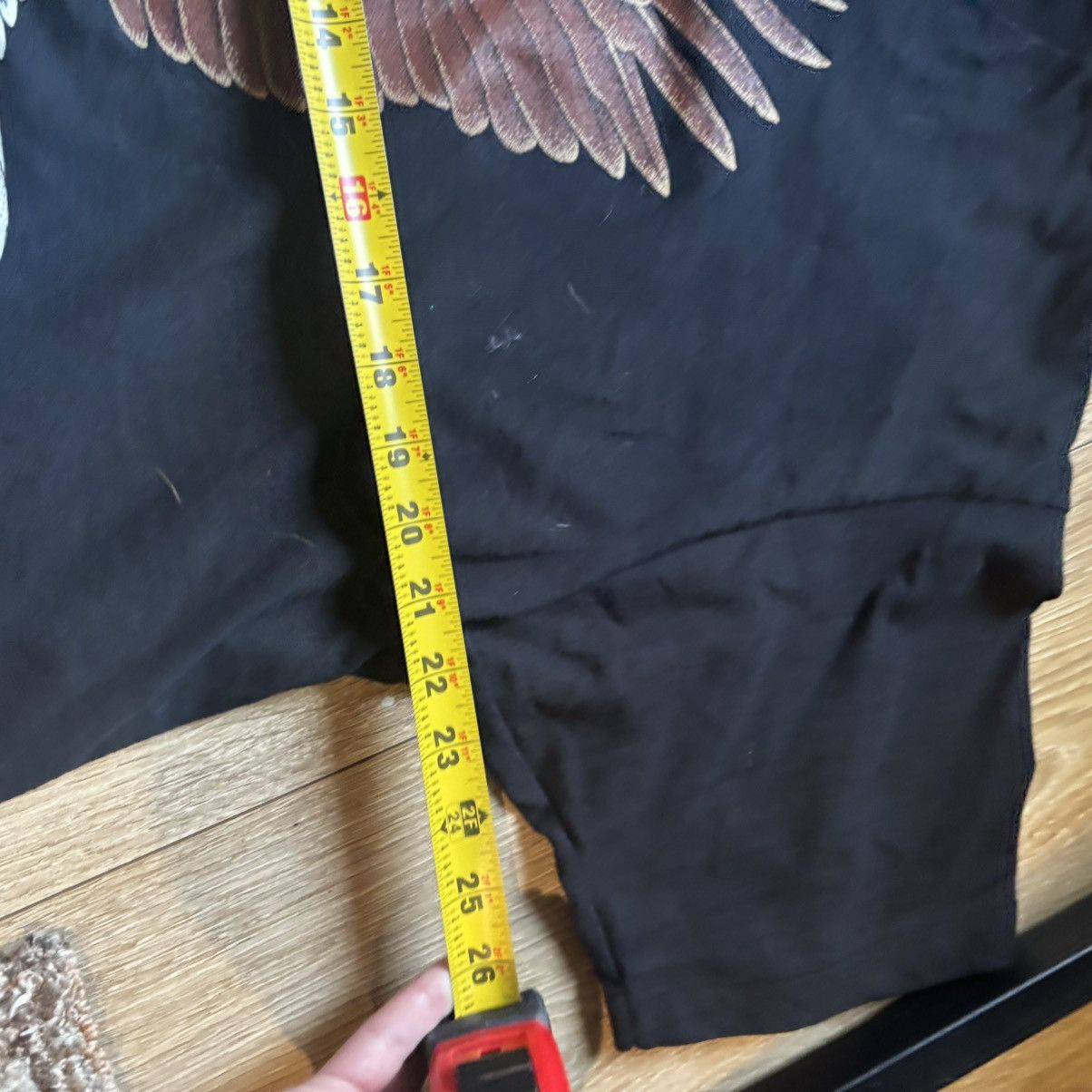 Fruit Of The Loom Vintage 1990s Fort Nelson Eagle Graphic T Shirt Size US XL / EU 56 / 4 - 5 Thumbnail